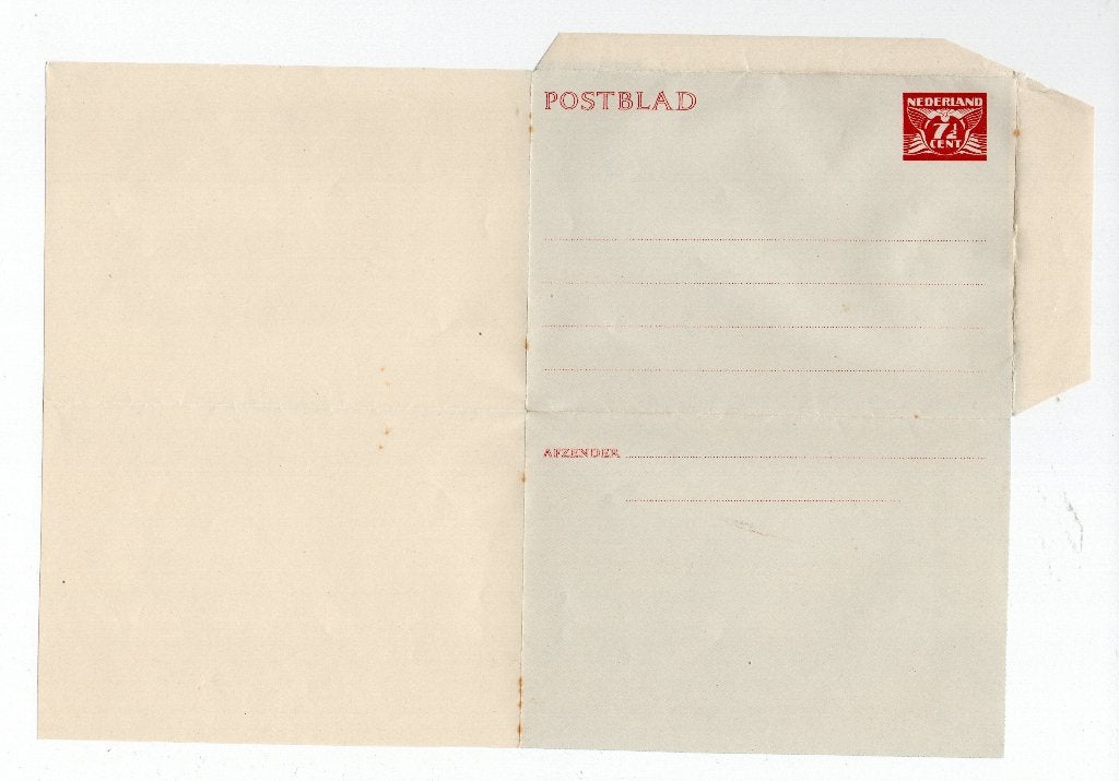 Postwaardestuk - Postblad 7 cent. Geuzendam 23.  **, Ophalen of Verzenden, Brief