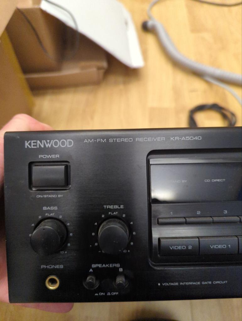 Kenwood KR-A5040 AM/FM Stereo Receiver, Audio, Tv en Foto, Versterkers en Receivers, Gebruikt, Stereo, Minder dan 60 watt, Overige merken
