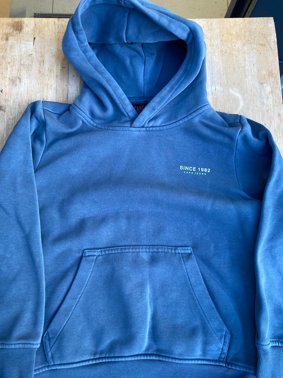 Cars Jeans hoodie maat 128, Ophalen of Verzenden, Zo goed als nieuw, Jongen, Trui of Vest