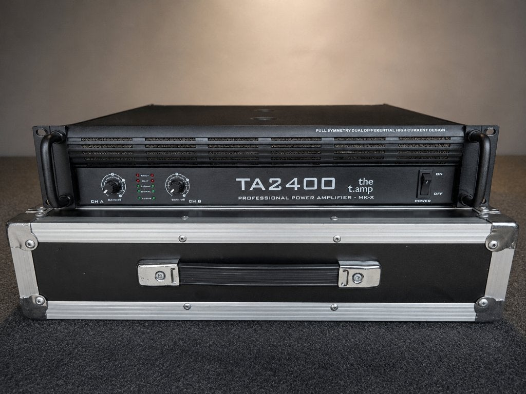 The t.amp TA 2400 MK-X Endstufe / PA Verstärker, Muziek en Instrumenten, Versterkers | Keyboard, Monitor en PA, Ophalen, Zo goed als nieuw