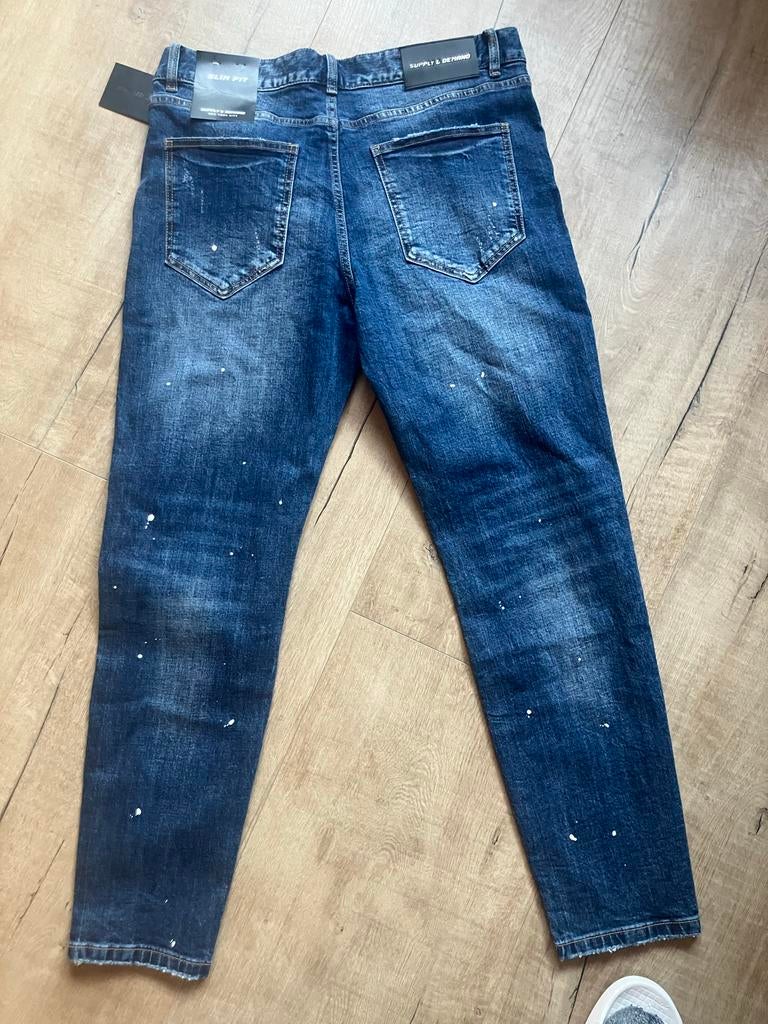 Supply & Demand Slim Fit Jeans - Nieuw met labels, Ophalen of Verzenden, Nieuw, Blauw, Overige jeansmaten