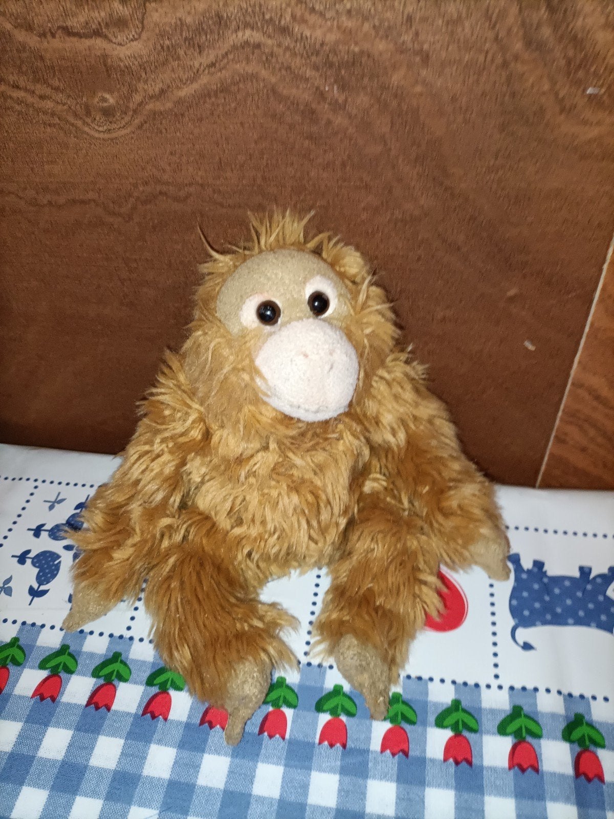 Aap knuffel Wwf Albert Heijn 20 cm groot, Ophalen of Verzenden, Zo goed als nieuw, Overige typen