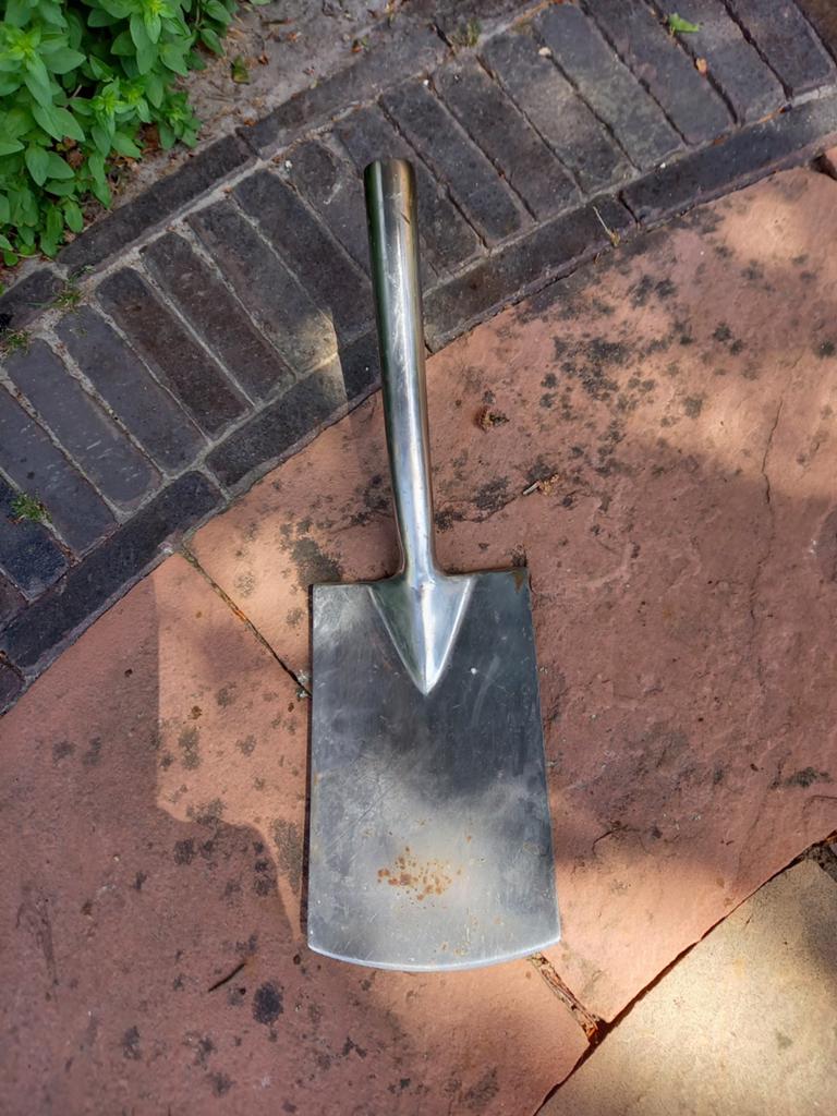 Rvs spade zonder steel zeer sterk., Tuin en Terras, Ophalen, Overige typen