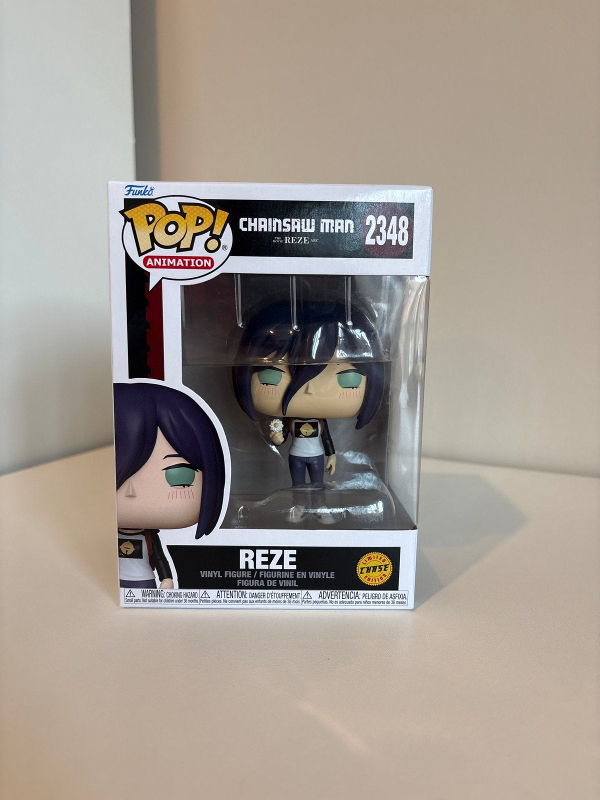 Funko Pop! Chainsaw Man Reze Chase #2348 - Nieuw in doos, Ophalen of Verzenden, Nieuw