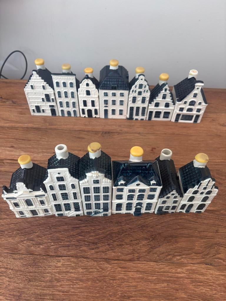 KLM BOLS Delfts Blauw huisje nummer 10, Ophalen of Verzenden, Zo goed als nieuw, 1 t/m 20, Gevuld