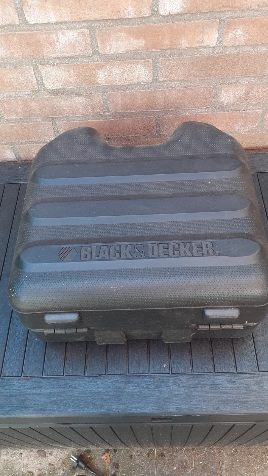 Black & Decker Bovenfrees KW850E met koffer en accessoires, Gebruikt, Ophalen of Verzenden, Black & Decker, Bovenfrees