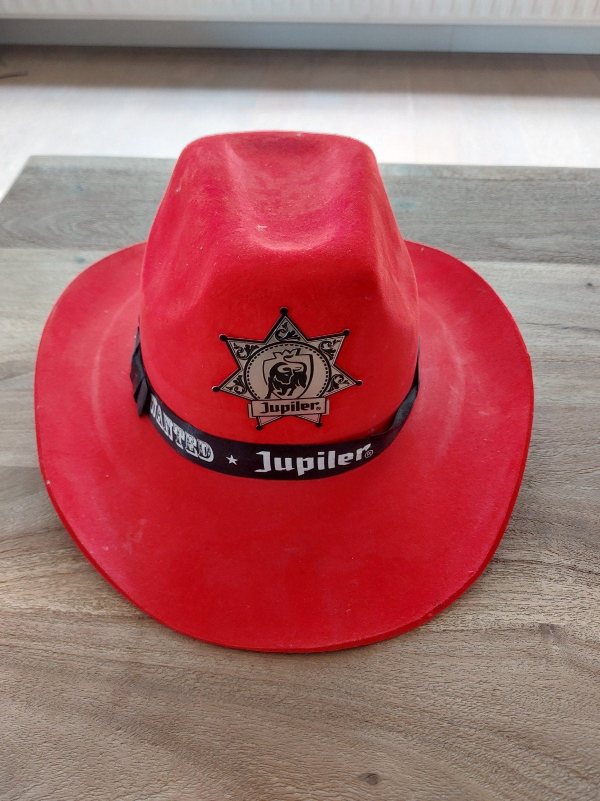 Jupiler cowboy hoed, Ophalen of Verzenden, Zo goed als nieuw, Overige typen, Jupiler