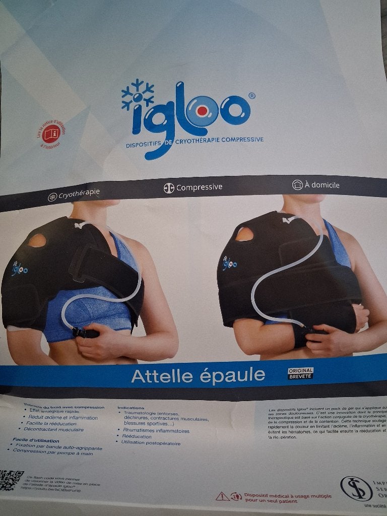 schouderbrace merk igloo., Diversen, Braces, Ophalen of Verzenden, Zo goed als nieuw