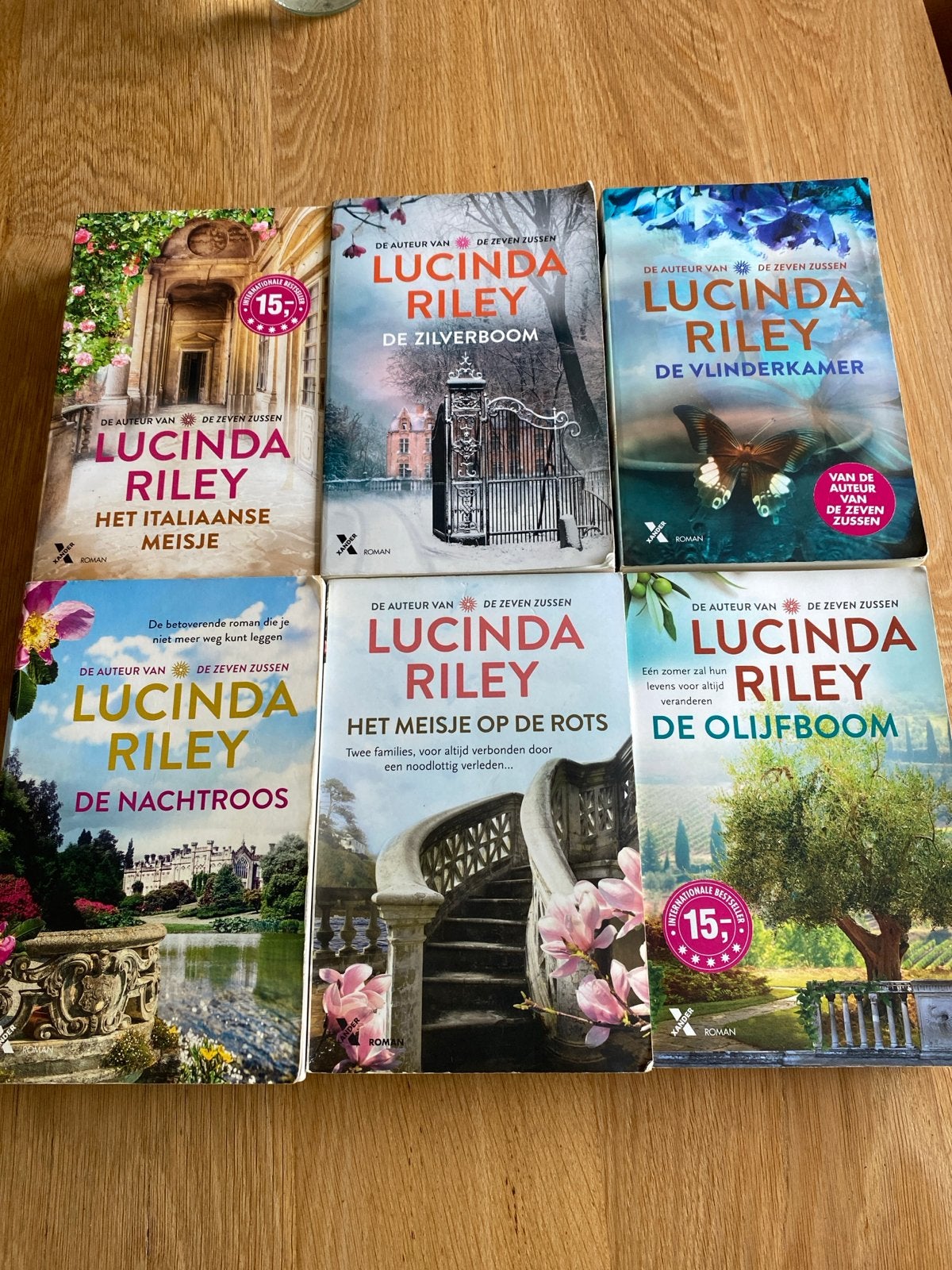 Lucinda Riley Boeken Collectie - 6 Romans, Boeken, Ophalen of Verzenden, Gelezen, Nederland