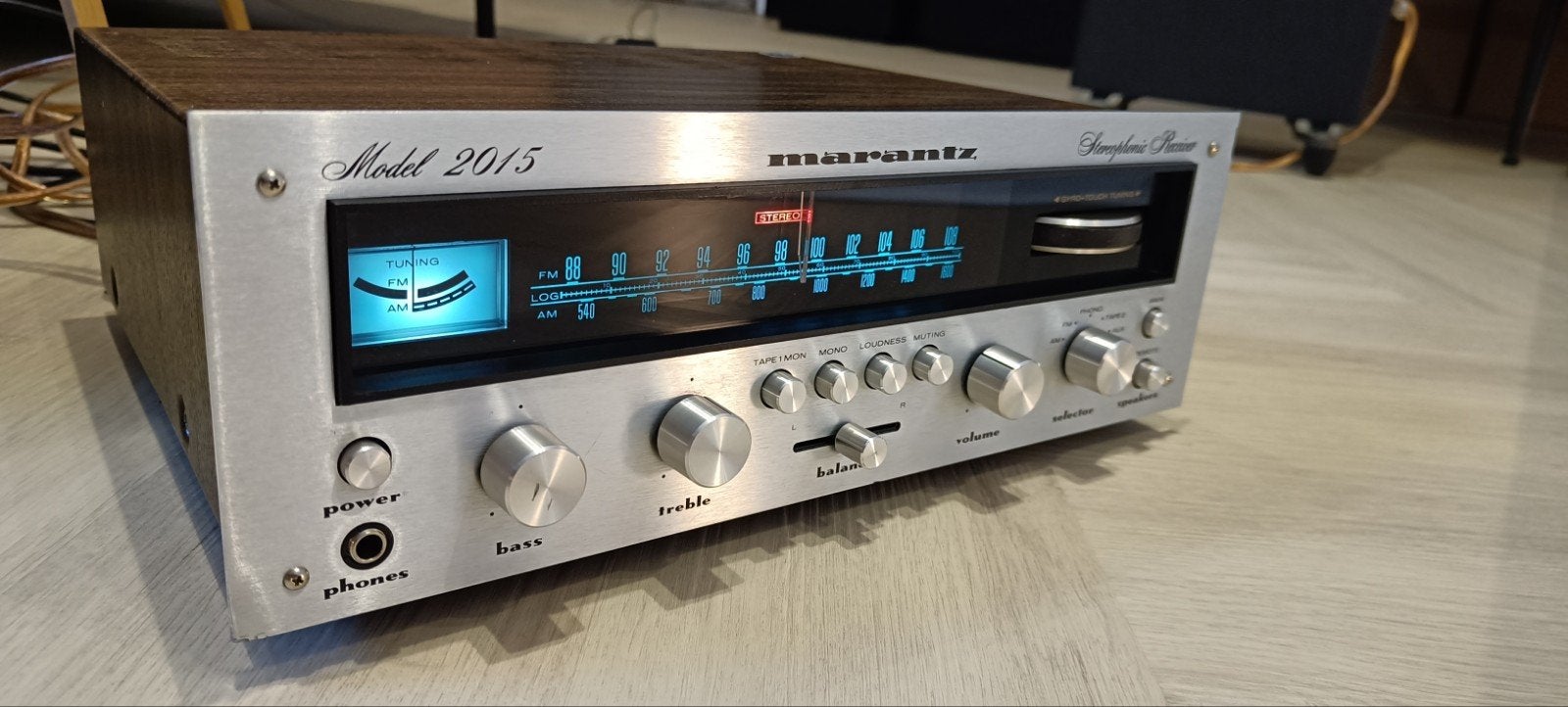 Vintage Marantz Model 2015 Receiver - Zeldzaam & Perfect, Audio, Tv en Foto, Versterkers en Receivers, Marantz, Refurbished, Ophalen of Verzenden