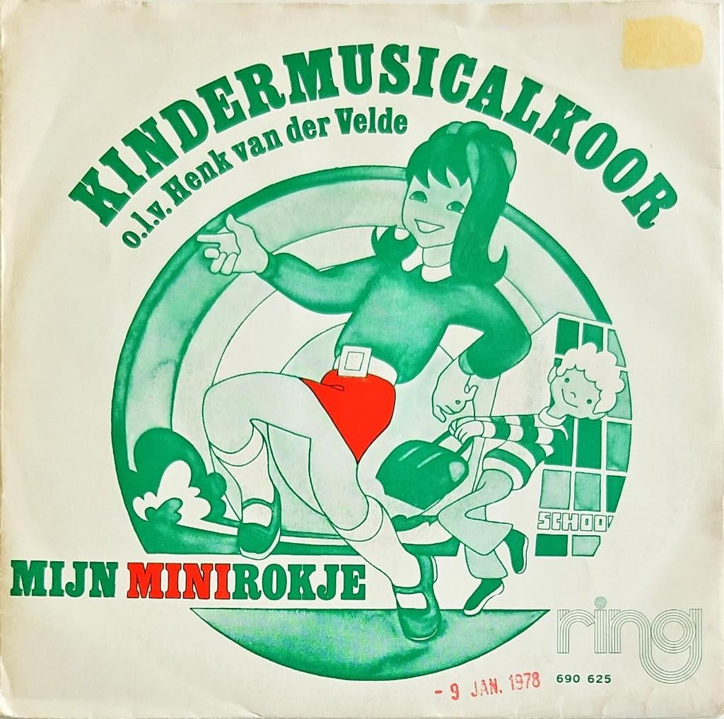 Kinder musical koor - Mijn minirokje, Cd's en Dvd's, Ophalen of Verzenden, Gebruikt, Overige formaten, Levenslied of Smartlap