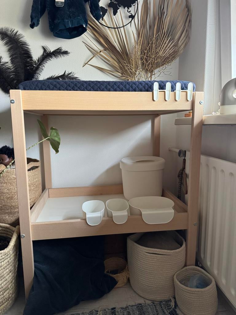 IKEA Sniglar Ledikant, Commode en Onsklig Opbergmanden (Nieu, Kinderen en Baby's, Kinderkamer | Commodes en Kasten, Ophalen, Gebruikt