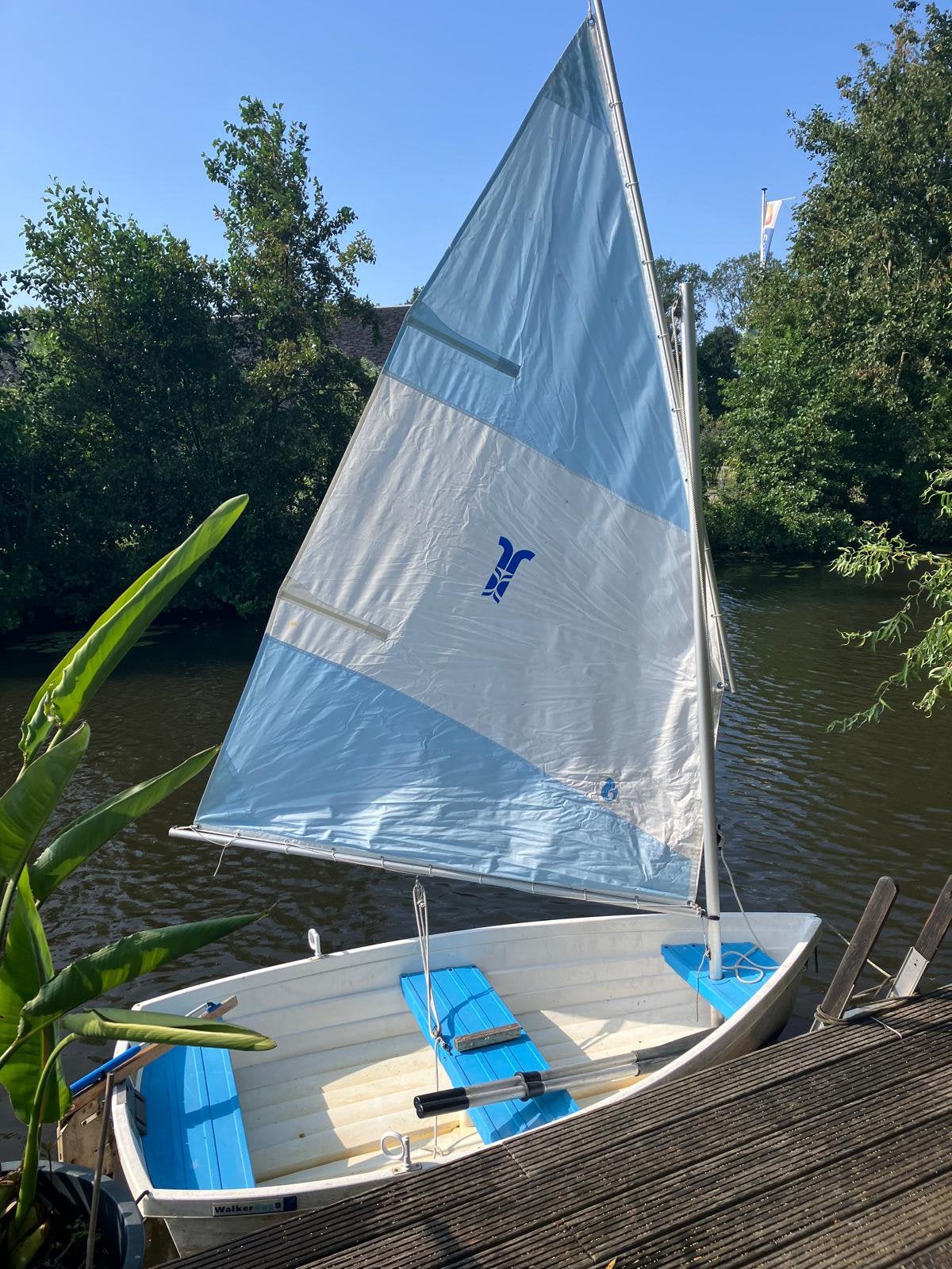 Walker bay zeilboot (tevens roei en motorboot), Ophalen of Verzenden, Gebruikt, Overige typen, Zeilboot of Motorboot