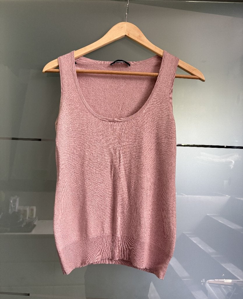 Stefanel - Roze Top, Maat 38/40 (M), Ophalen of Verzenden, Zo goed als nieuw, Roze