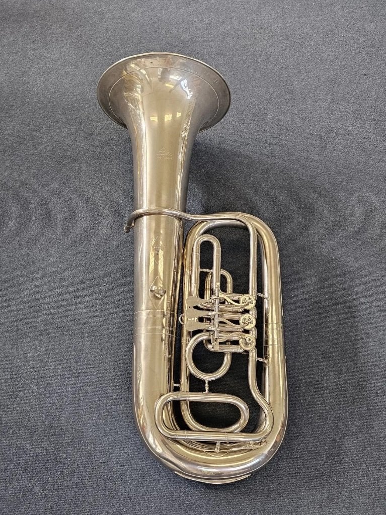 Miraphone Waldkraiburg Exklusiv ES Tuba, Muziek en Instrumenten, Ophalen, Gebruikt, Es-tuba