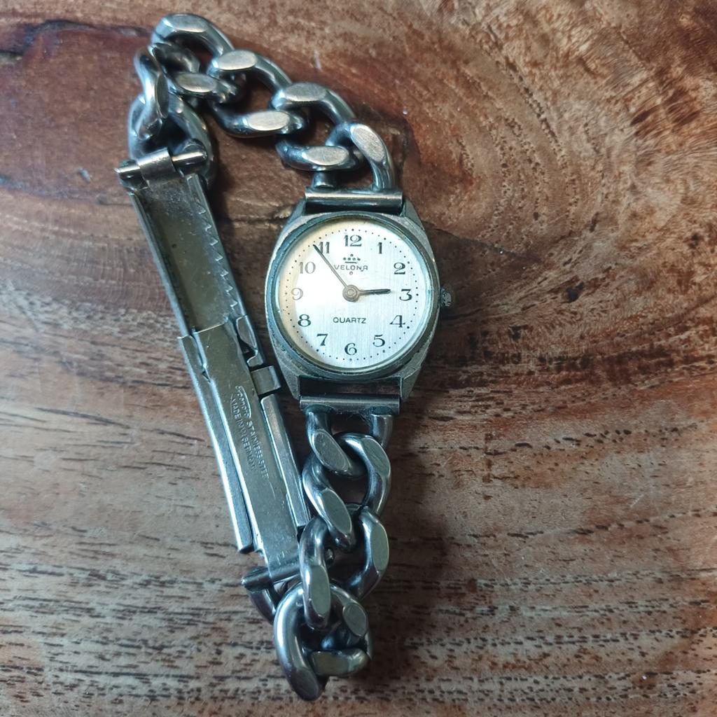 Vintage Velona Dameshorloge Quartz - Made in West Germany, Sieraden, Tassen en Uiterlijk, Horloges | Antiek, Ophalen of Verzenden