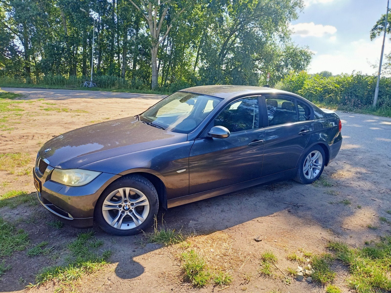 BMW 3-Serie 2.0 I 318 2008 Grijs, Auto's, BMW, Particulier, 3-Serie, Benzine, A, Sedan, Handgeschakeld, Origineel Nederlands, Zilver of Grijs