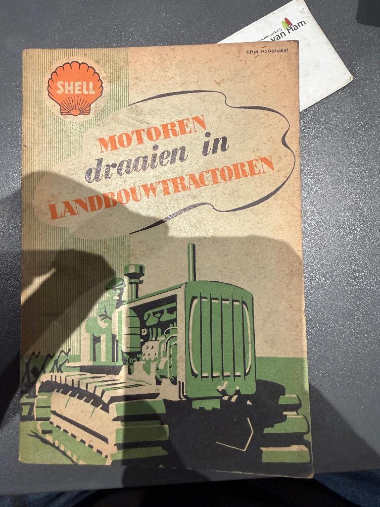 Oud boekje uitgegeven door shell, Ophalen of Verzenden, Gelezen, Algemeen