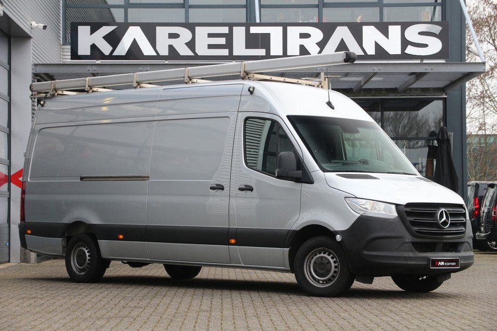 Mercedes-Benz Sprinter 319 3.0 CDI V6 | Aut. | Glaswagen / G, Auto's, Bestelauto's, Automaat, Gebruikt, Zwart, 190 pk