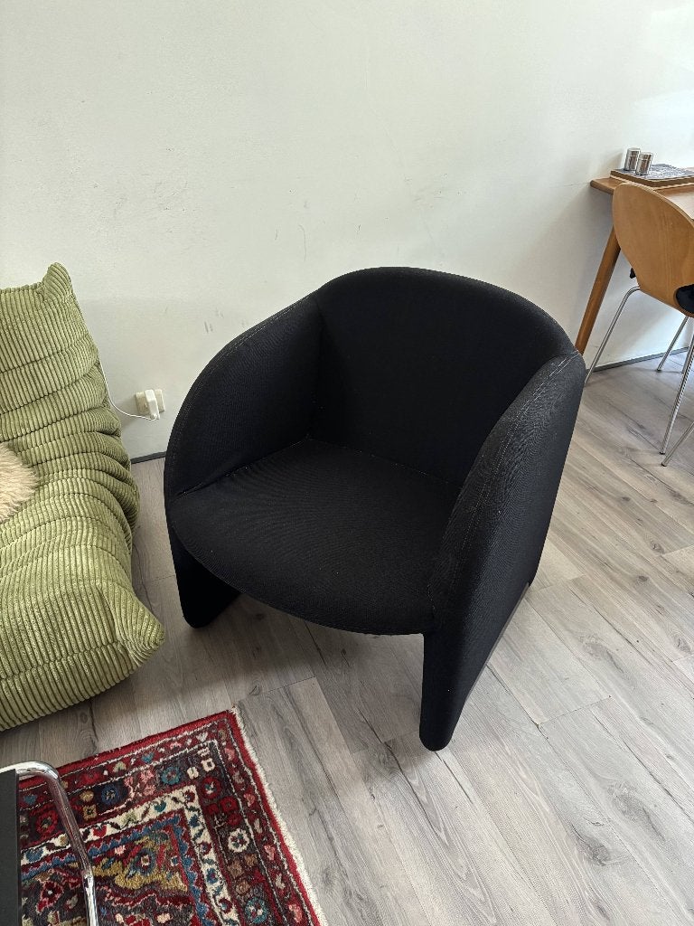Ben Chair artifort, Ophalen, Zwart, Zo goed als nieuw, Art Deco