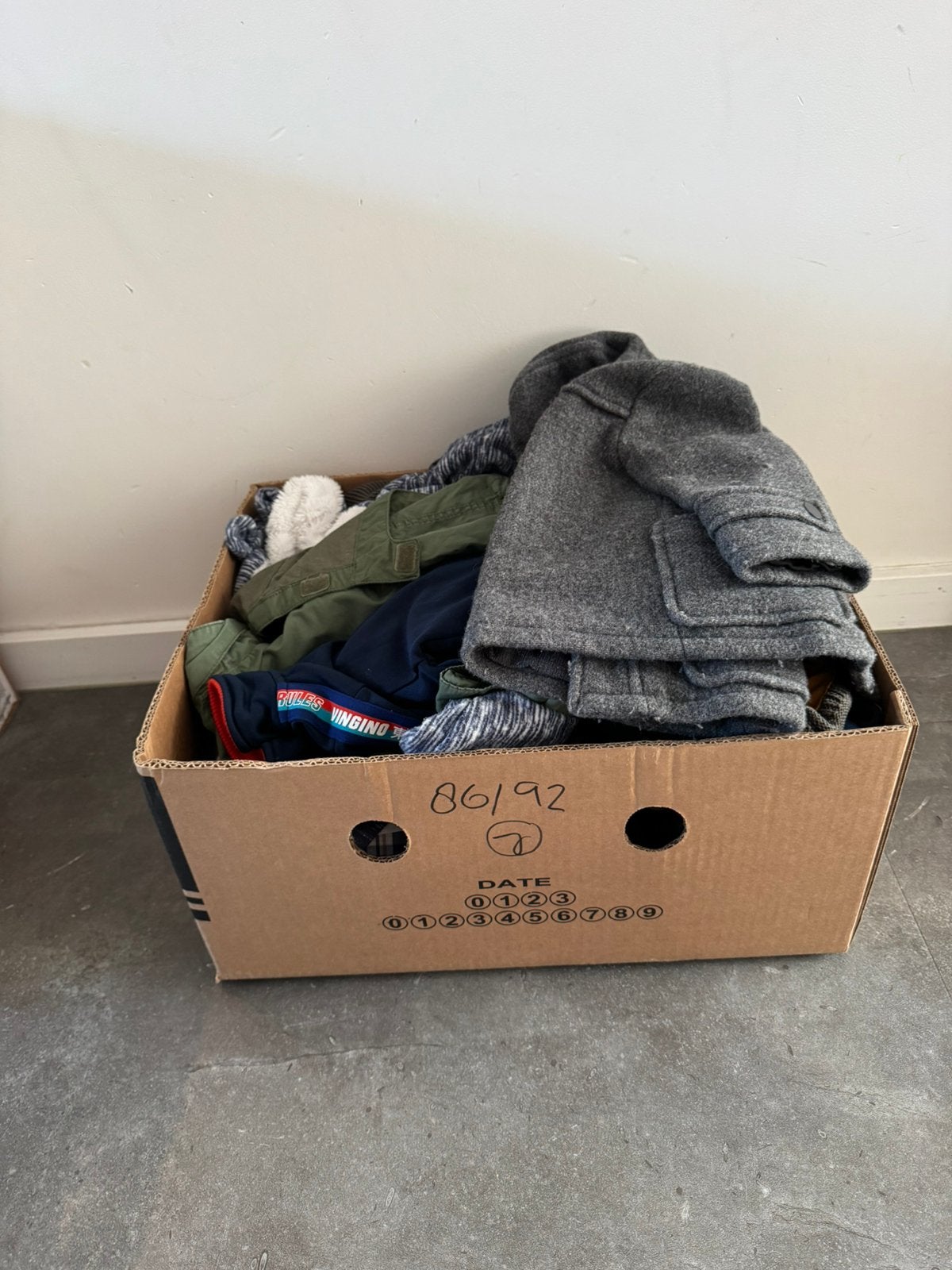 Groot kledingpakket jongens maat 86/92, Ophalen of Verzenden, Gebruikt, Maat 86