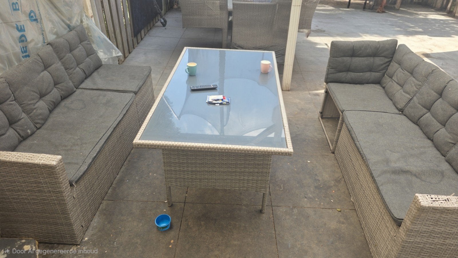 loungeset, Tuin en Terras, Ophalen, Gebruikt, Loungeset