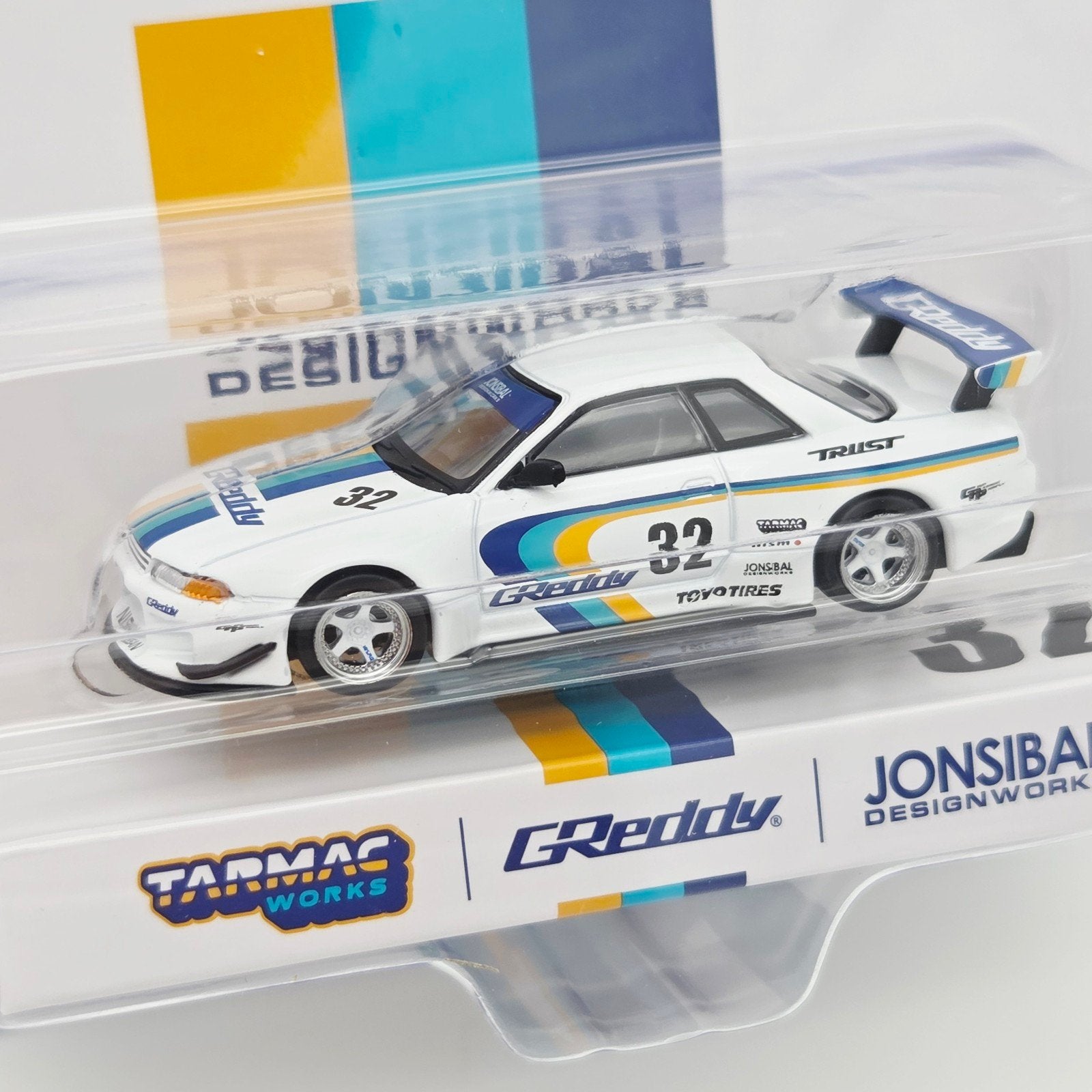 Tarmac – Nissan Skyline GT-R R32 Widebody Jonsibal Designwor, Mymodelcar@outlook.com, Auto, Tarmac, Ophalen of Verzenden