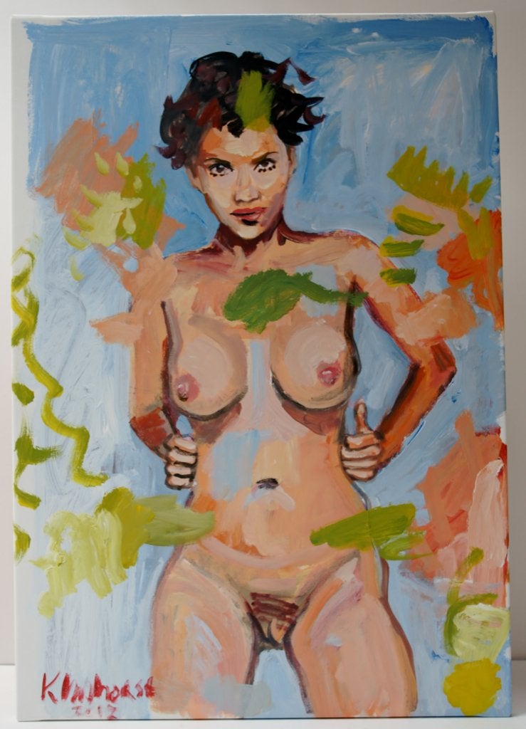 Schilderijen van Peter Klashorst, Antiek en Kunst, Kunst | Schilderijen | Modern, Ophalen, Acrylverf, Overig onderwerp, Op houten frame
