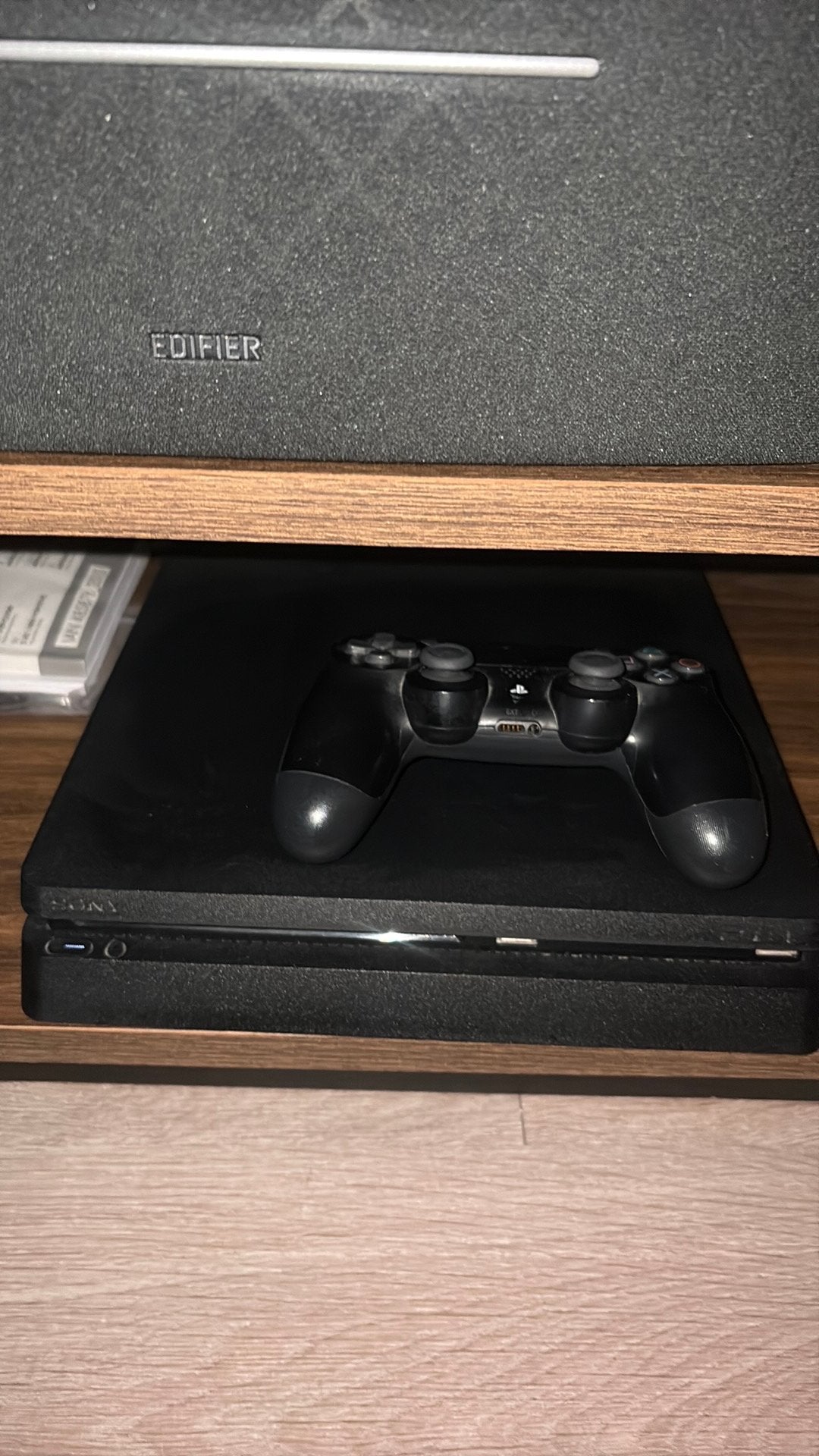 PlayStation 4 Slim met controller, Spelcomputers en Games, Ophalen, Met 1 controller, Slim, 500 GB