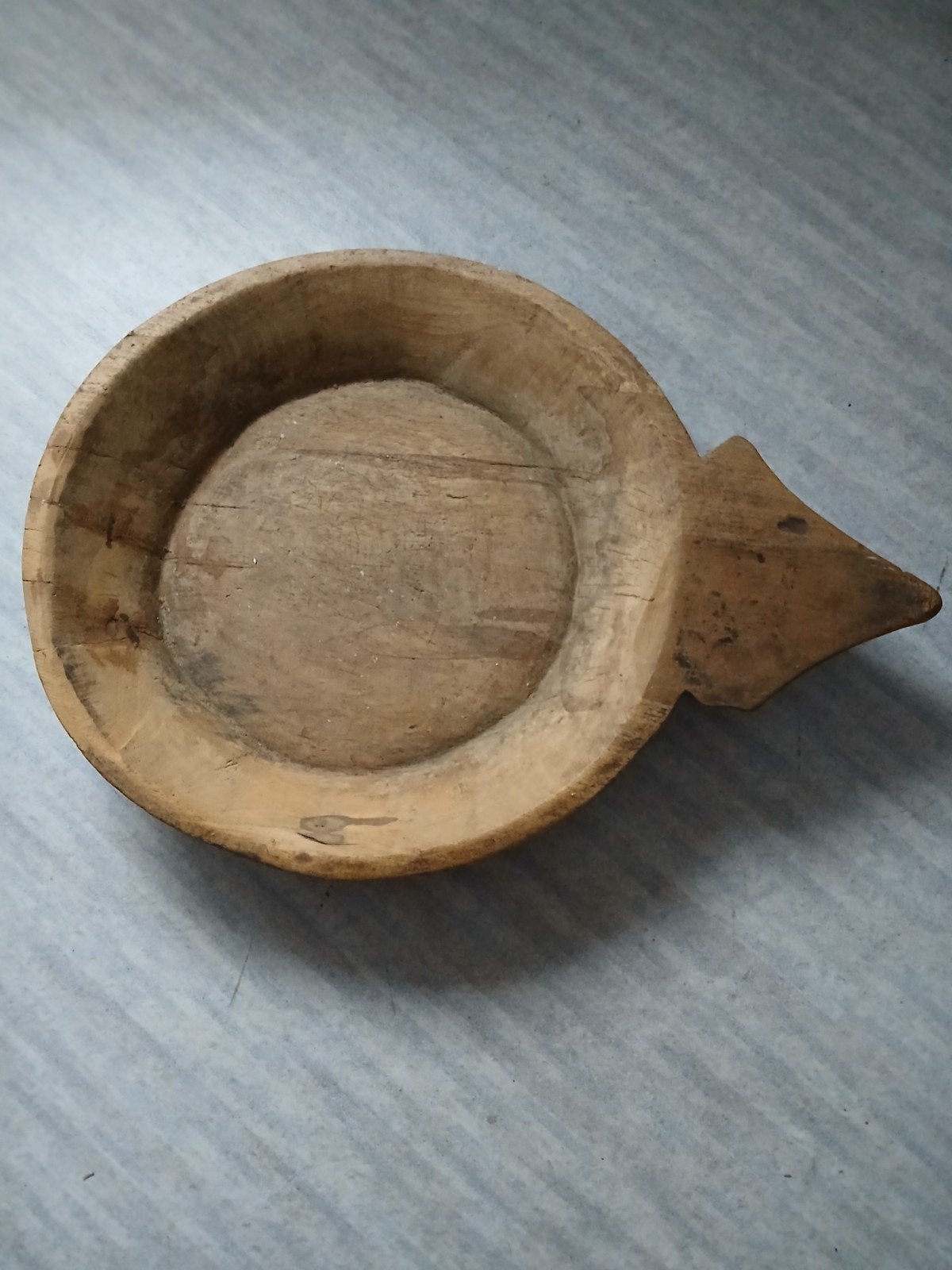 Houten schaal (landelijk), Ophalen, Zo goed als nieuw, Rond, Hout