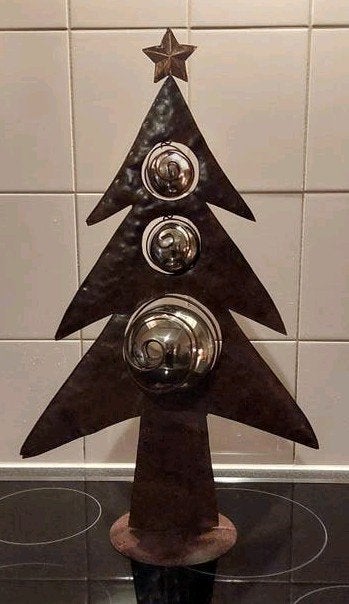 Design kerstboom metaal 56 cm, Diversen, Kerst, Ophalen of Verzenden