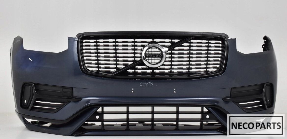 BUMPER VOLVO XC90 XC 90 R DESIGN VOORBUMPER ALLES LEVERBAAR!, Gebruikt, -, -, Ophalen of Verzenden