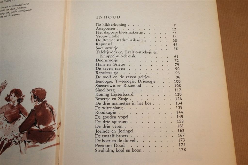 Sprookjes van Grimm — Grabianski Vintage Uitgave 1962, Ophalen of Verzenden, Gelezen