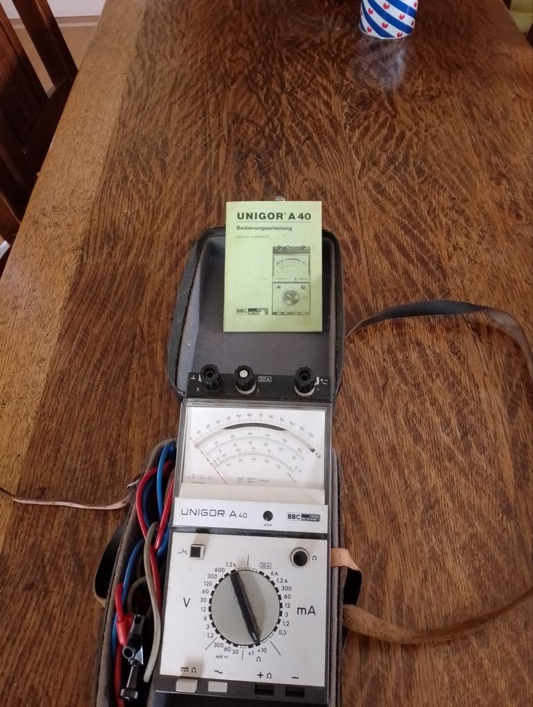Universeel meter jaren 60, Telecommunicatie, Zenders en Ontvangers, Ophalen of Verzenden, Gebruikt