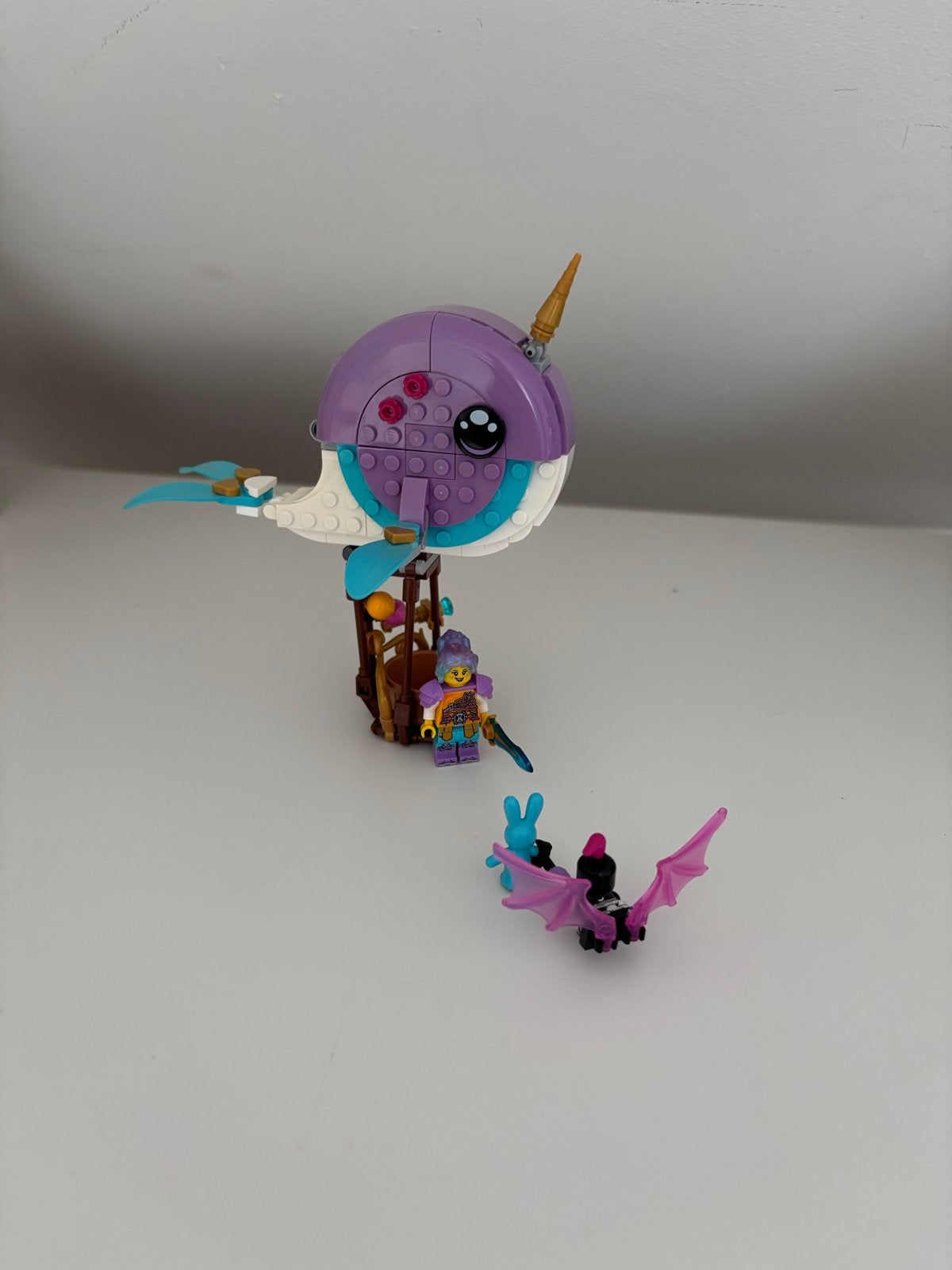 LEGO DREAMZzz 71472 Zoey's Narwal Luchtballon, Ophalen, Zo goed als nieuw