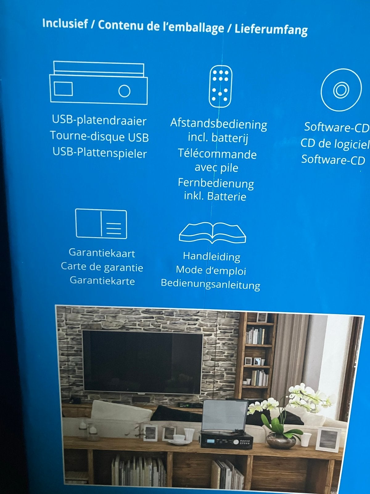 Medion USB-platenspeler met afstandsbediening en software, Audio, Tv en Foto, Platenspelers, Overige merken, Nieuw, Ophalen of Verzenden