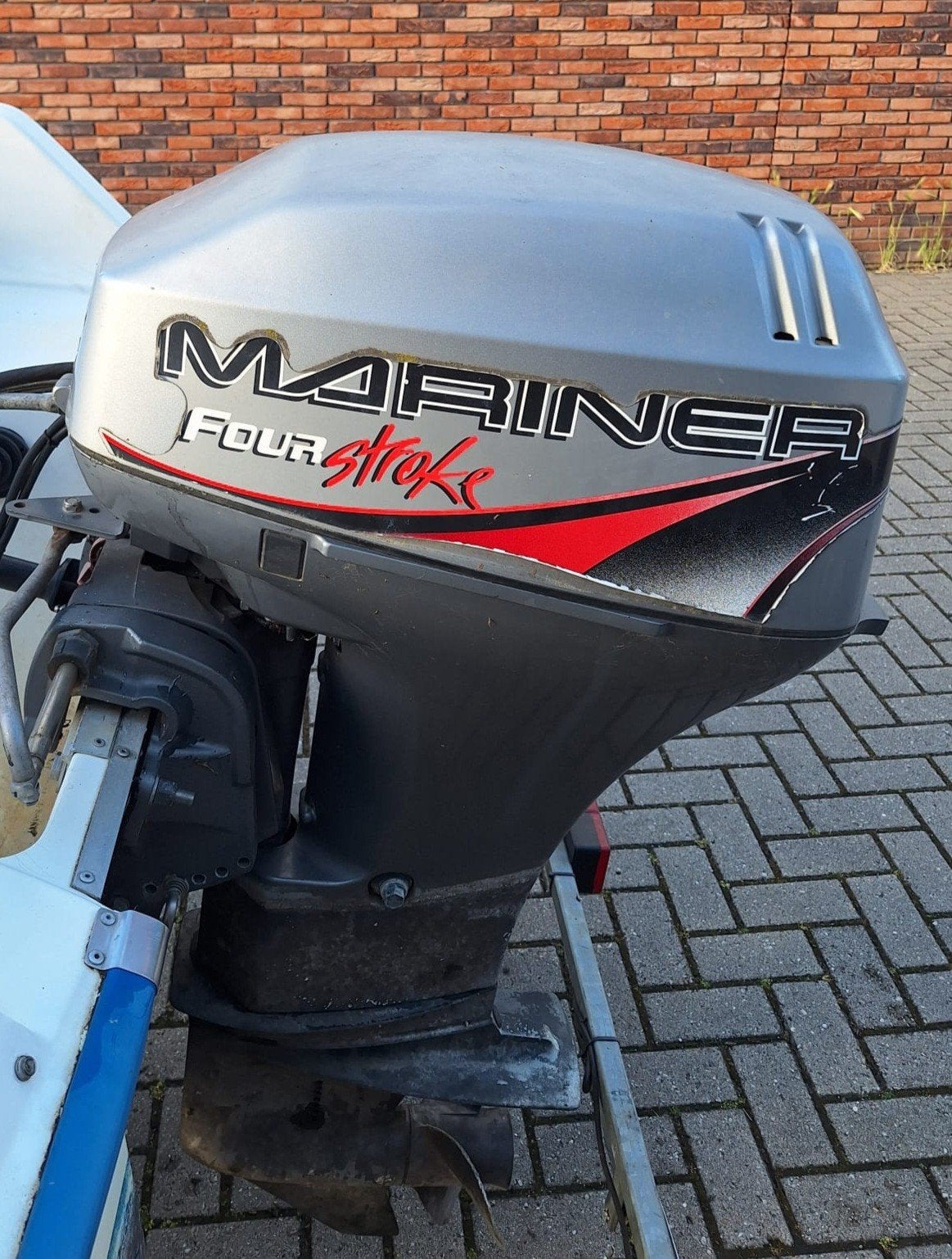 Mariner Big Foot 2 motor. Goed onderhouden., Ophalen, Gebruikt, Elektrische start, 10 tot 30 pk