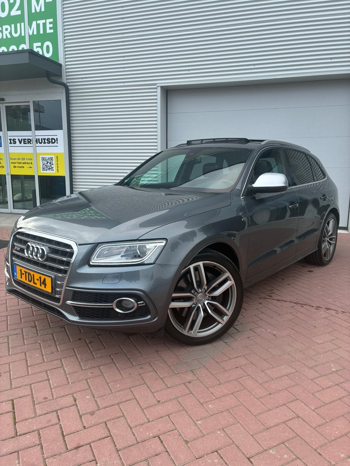 Audi SQ5 3.0 TDI Quattro Tiptronic 2013 Grijs, Automaat, 15 km/l, Zwart, 226 €/maand