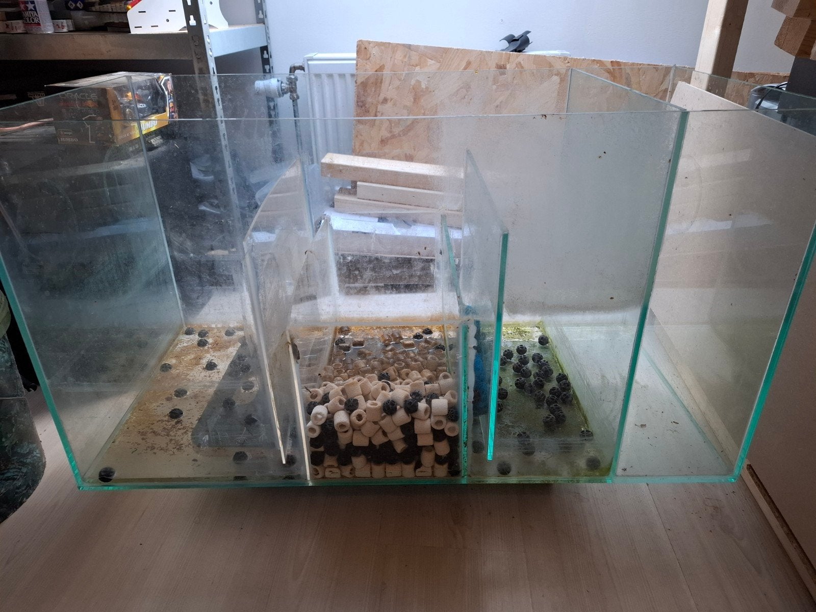 sump 80x40x50, Ophalen, Gebruikt, Filter, Overige merken