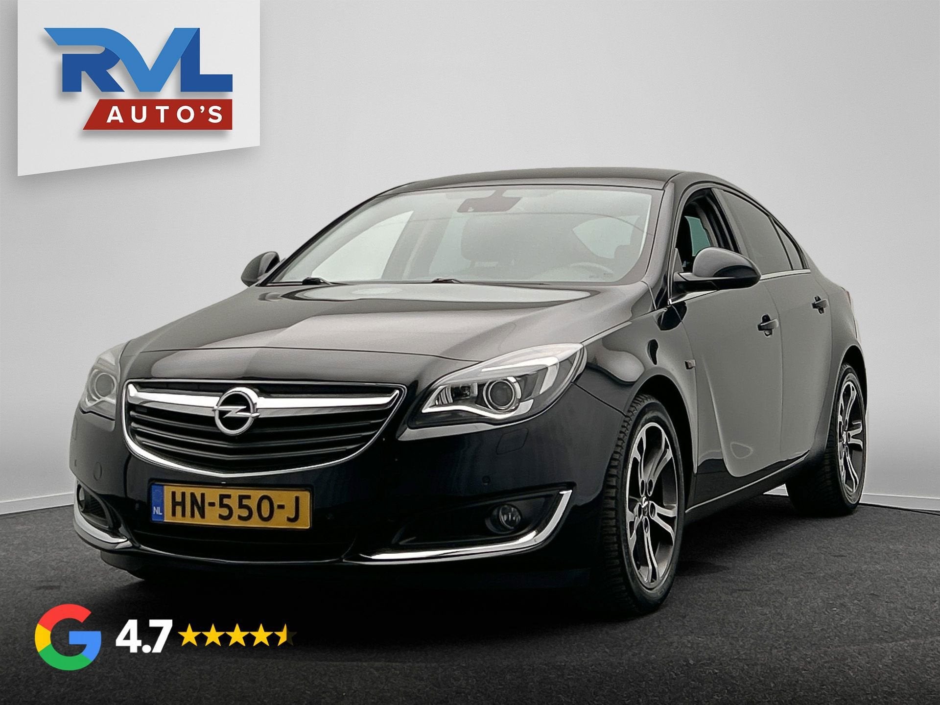 Opel Insignia 1.6 T Business+ Automaat | Carplay | Leder | N, Gebruikt, Euro 6, 4 cilinders, Zwart