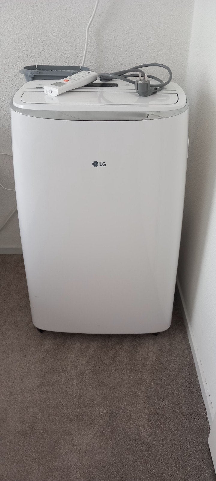 LG Mobiele airco PA11WS, Witgoed en Apparatuur, Airco's, Ophalen, Minder dan 60 m³, 3 snelheden of meer, Zo goed als nieuw