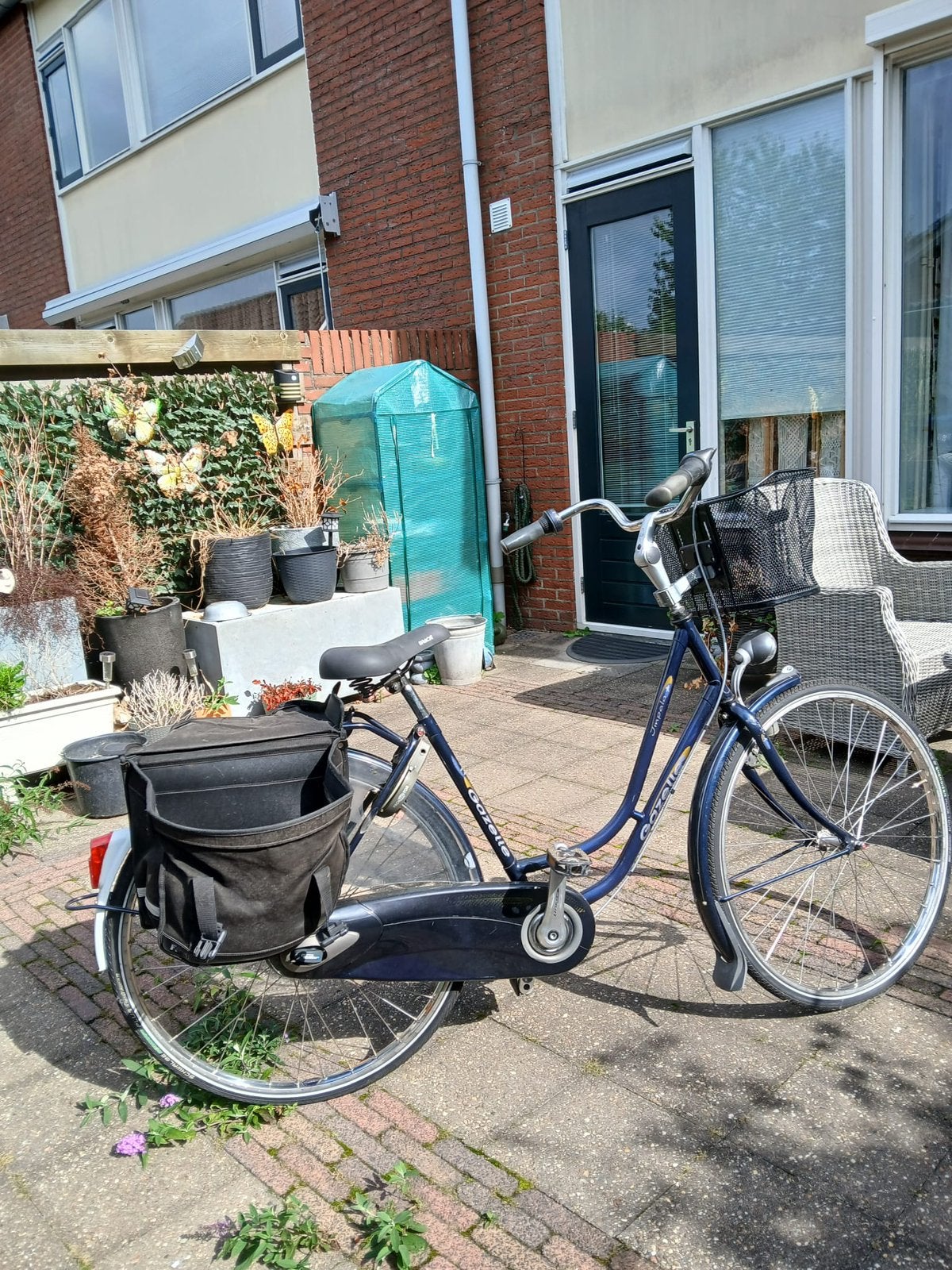 Dames fiets Gazelle Impala, Fietsen en Brommers, Ophalen, Zo goed als nieuw, Terugtraprem, Gazelle