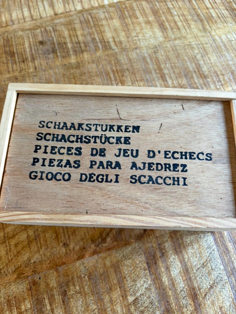 Schaakstukken staunton KH 76mm, Ophalen of Verzenden, Zo goed als nieuw