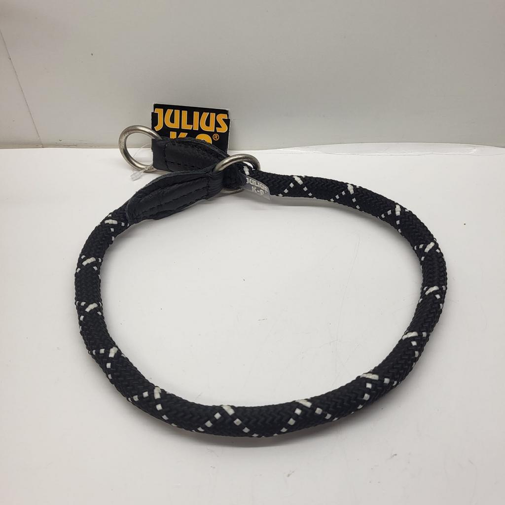 Julius K9 Slip Halsband / Half Check – Zwart Reflecterend, Ophalen of Verzenden