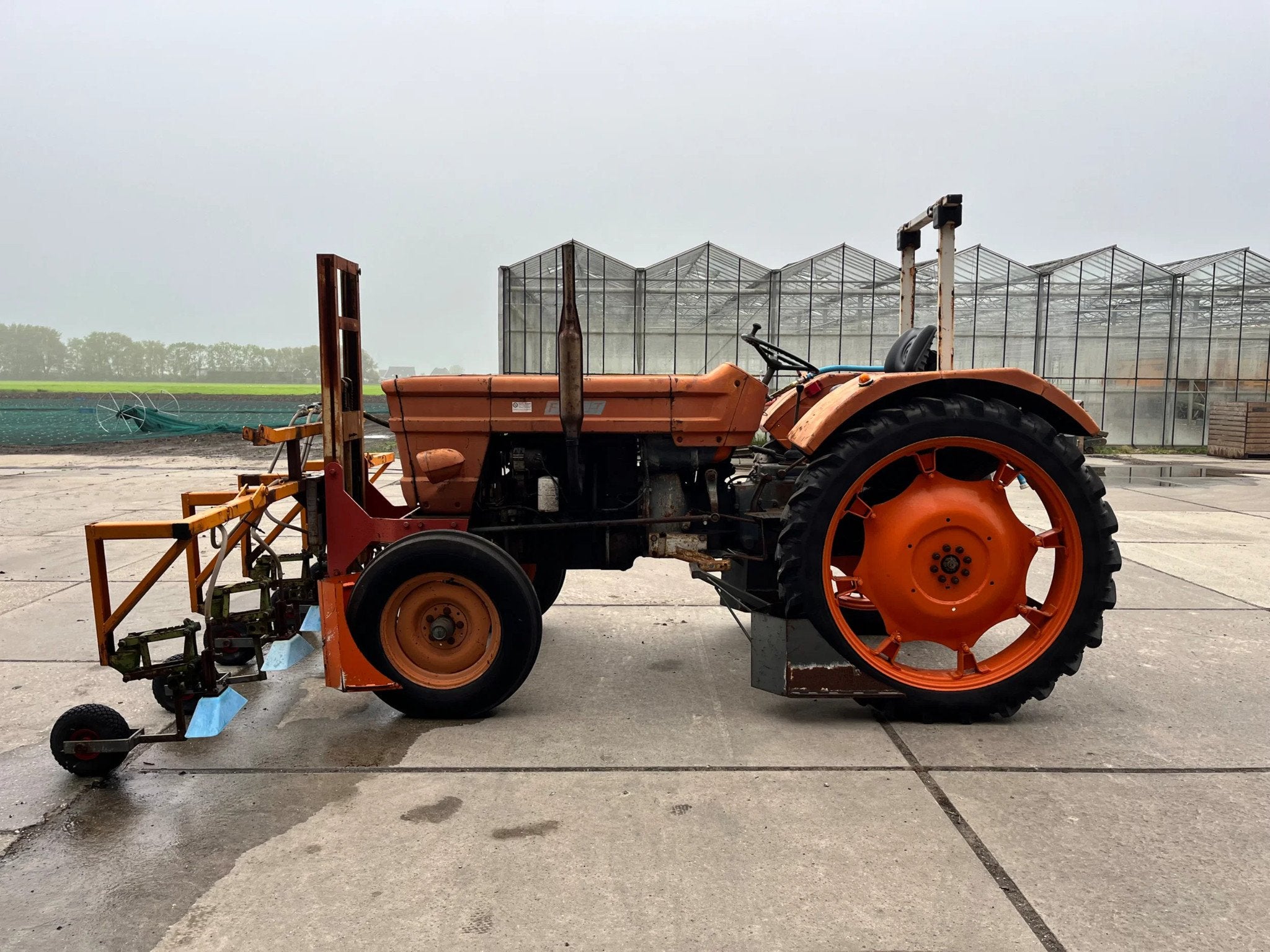 Fiat 4 cylinder Kappenspuit rijenspuit Someca, Nieuw, Fiat