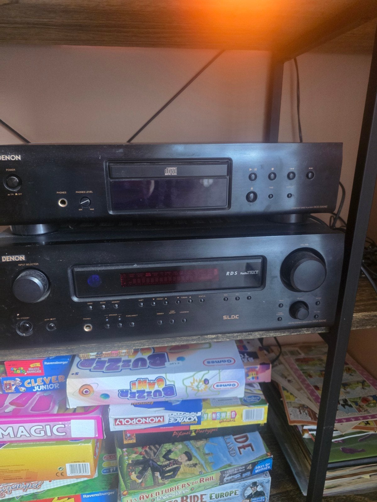Denon DCD-500AE CD-speler en DRA-500AE receiver, Ophalen, Gebruikt, Overige merken