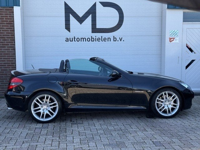Mercedes-Benz SLK-klasse 200 K. AMG Prestige Plus -Leder-Aut, Automaat, Achterwielaandrijving, Gebruikt, Zwart