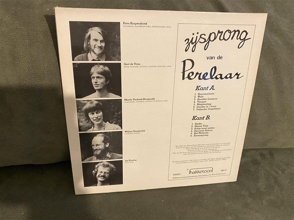 Perelaar – Zijsprong Vinyl [618], Verzenden, Zo goed als nieuw, 12 inch, Levenslied of Smartlap