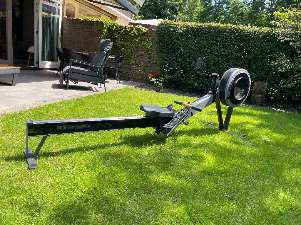 Concept2 Model C roeitrainer met PM5 monitor, Sport en Fitness, Fitnessapparatuur, Ophalen, Benen, Gebruikt, Metaal
