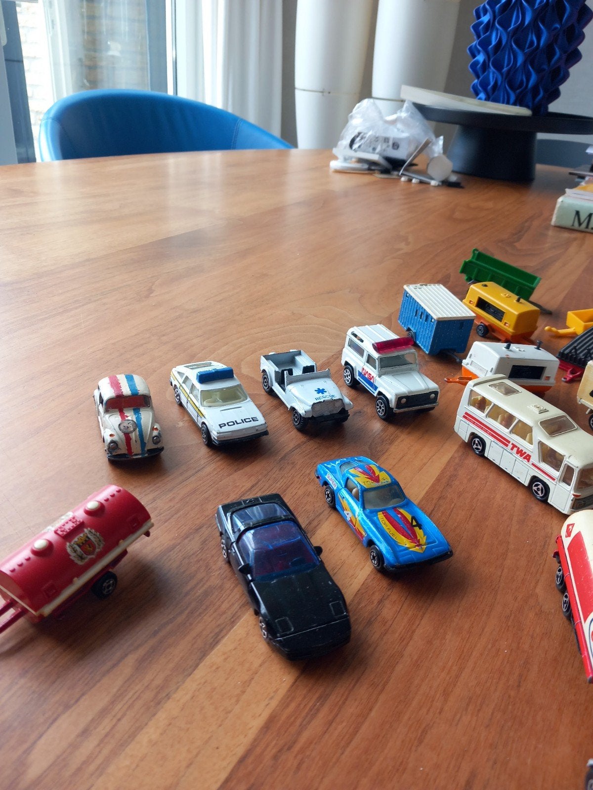 Verzameling van diverse speelgoedauto's en vrachtwagens, Ophalen of Verzenden, Gebruikt
